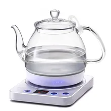 Стекло поднял горшок multi-Функция al котел автоматический источника питания чайник безопасность автоматическое отключение Функция