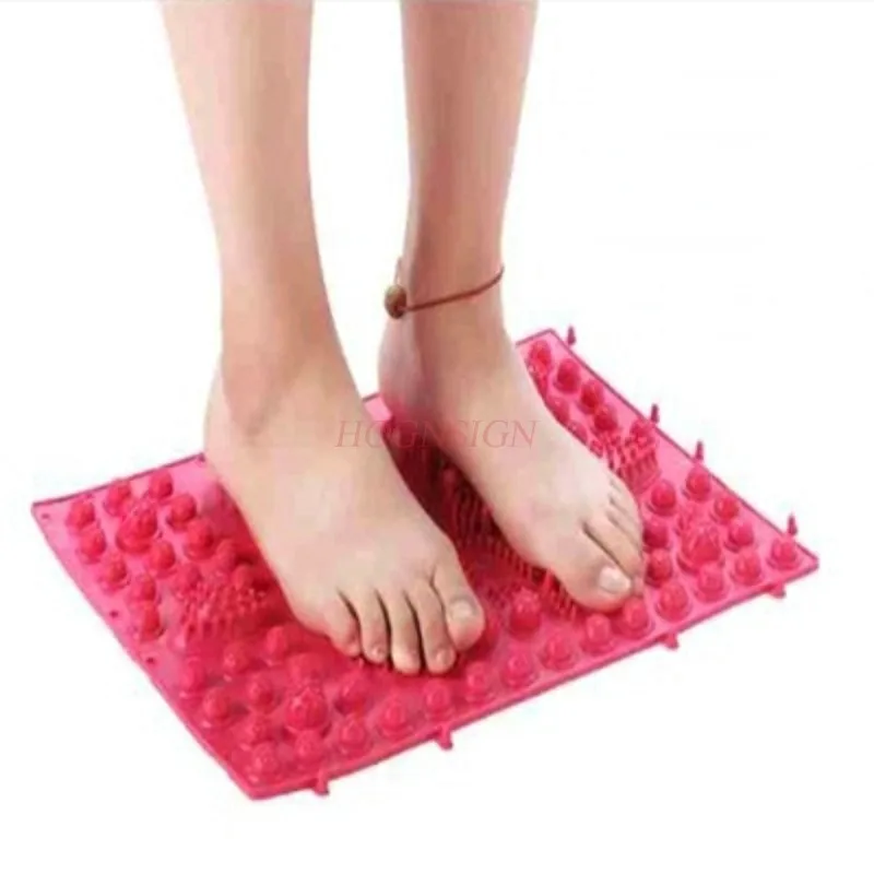 Foot Acupoint Massage Pad Finger Plate Ladies Dredge Meridian Comfortable Toe Carpet Magnetic Therapy Feet Massager Board pure copper cigar needle ladies hairpin retro cigar dredge drill creative carving spiral ventilating needle cigar tool