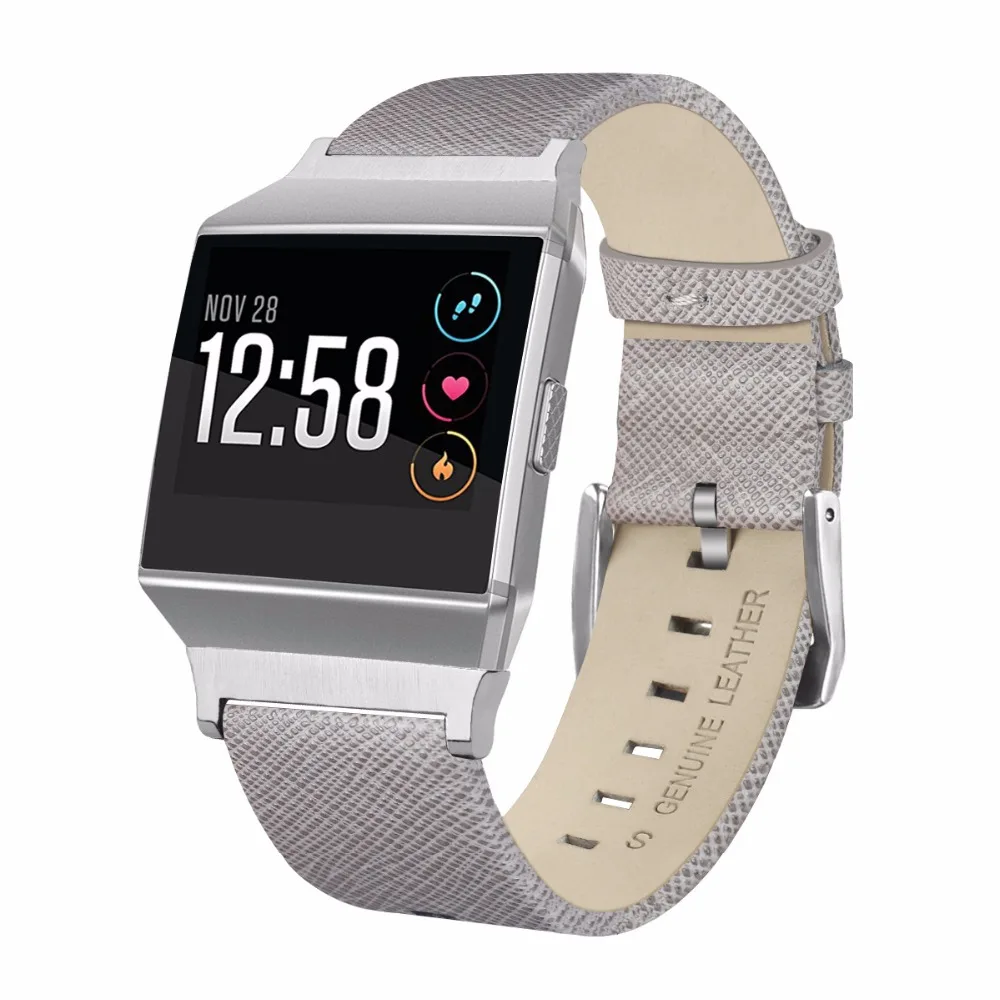 Кожаный ремешок для fitbit ионной замена Браслет наручные часы SmartWatch|leather strap band|strap