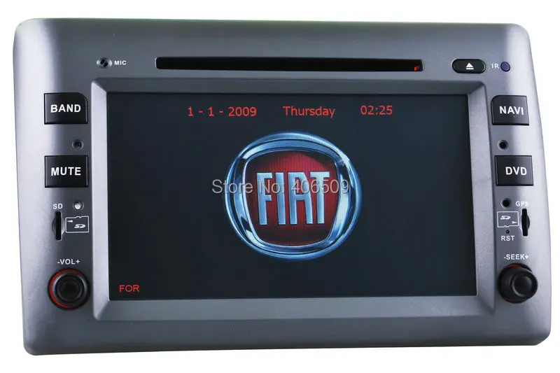 2 Din Head Unit Car DVD Player GPS Navigation for Fiat Stilo with