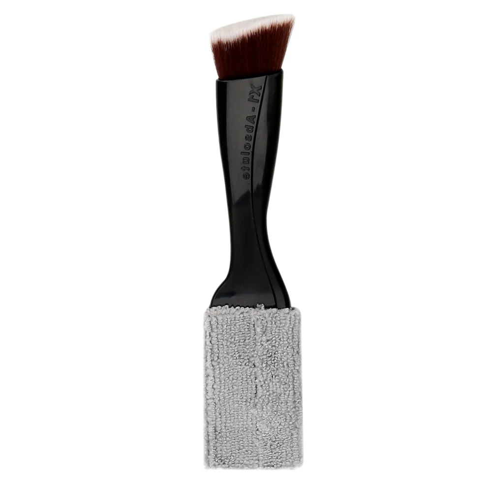 Черный LEEPEE Double Side Car Cleaning Brush For Air Conditioning Panel Gap Dusting Remove Multi-function Car Meter Detailing Cleaner - Цвет: Черный