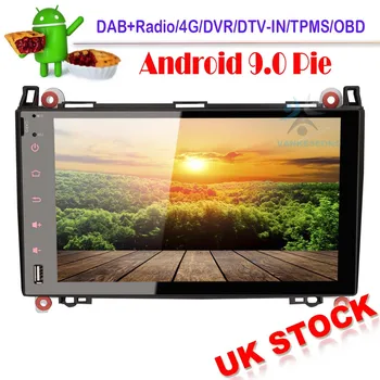 

Android 9.0 car Radio DAB+ Car stereo GPS WiFi 4G DVR OBD for Mercedes BENZ A/B Class Sprinter Viano Vito VW crafter
