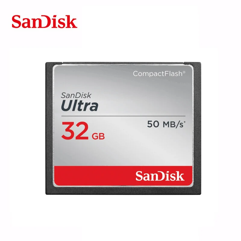 Карта памяти SanDisk крайне высокая скорость компактный адаптер для флэш-карт 16 GB до 50 м/с CF карта для Камера