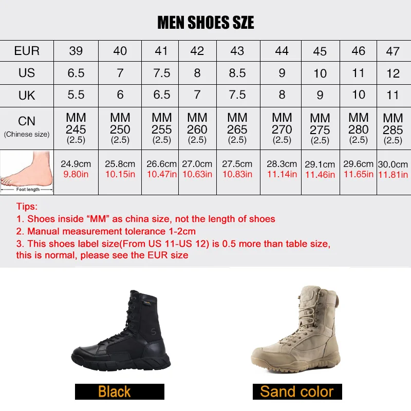 ANTARCTICA Trekking Shoes Men's Hiking Shoes Waterproof Hiking Boots Tactical Boots Outdoor Mountain Climbing Sports Sneakers