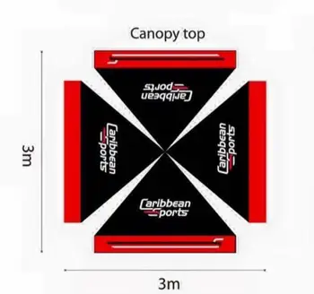 

3X3m canopy of Advertising tents print your logo (without include Aluminium alloy support frame)