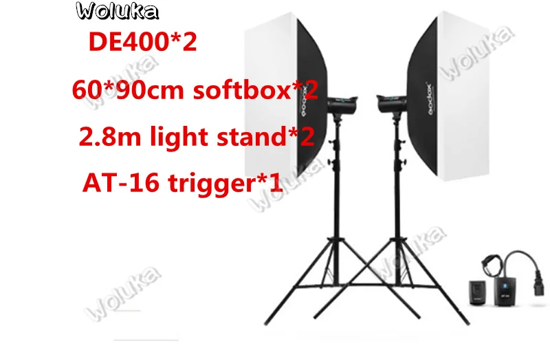 Godox DE400 профессиональная студийная стробоскопическая вспышка GN68 освещение для