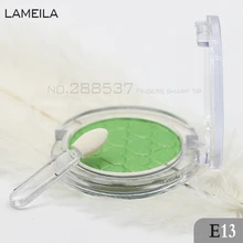 New 23 Colors Single Eyeshadow Professional Glitter light green Eye Shadow Palette Women Beauty Cosmetic Easy to color E13