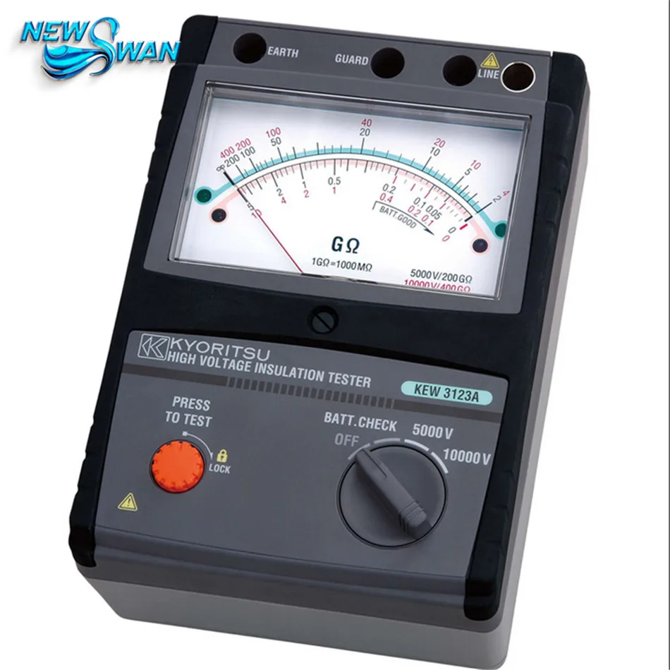 

New KYORITSU High Voltage Insulation Tester 3122B 5000V High Voltage Insulation Resistance Tester