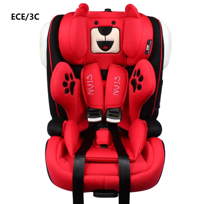 ISOFIX Interface Portable Baby Car Seat Convertible Child Car Safety