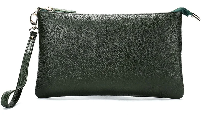 MJ Women Genuine Leather Shoulder Bag Female Real Leather Messenger Bag Crossbody Handbag Clutch Purse Ladies Casual Bags (23)