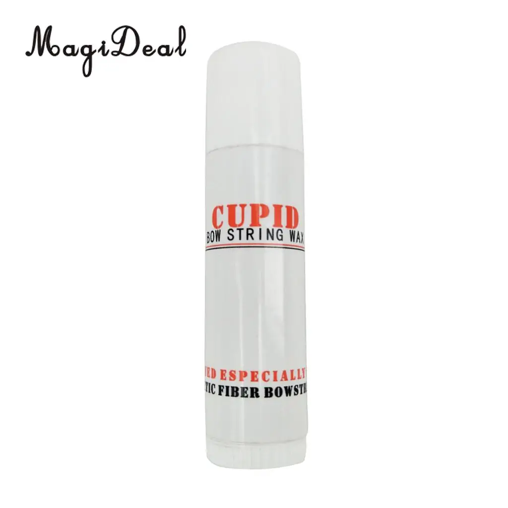 Universal Outdoor Archery Bowstring Wax Lube Tube for Compound Recurve Bow Longbow Hunting Shooting Archery Accessories White