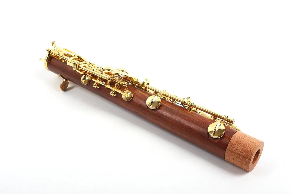 Профессиональный oboe Rosewood C Ключ левый F резонансный золотой ключ с покрытием