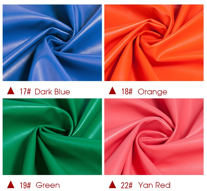 Clothing PU Faux Leather Fabrics P 4