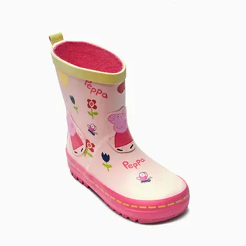 

Children Rain Boots Waterproof Rain Shoes Boys Girls Fashion Non-slip Rainboots Kids PVC Baby Rubber Boot Spring Summer 2-7 year