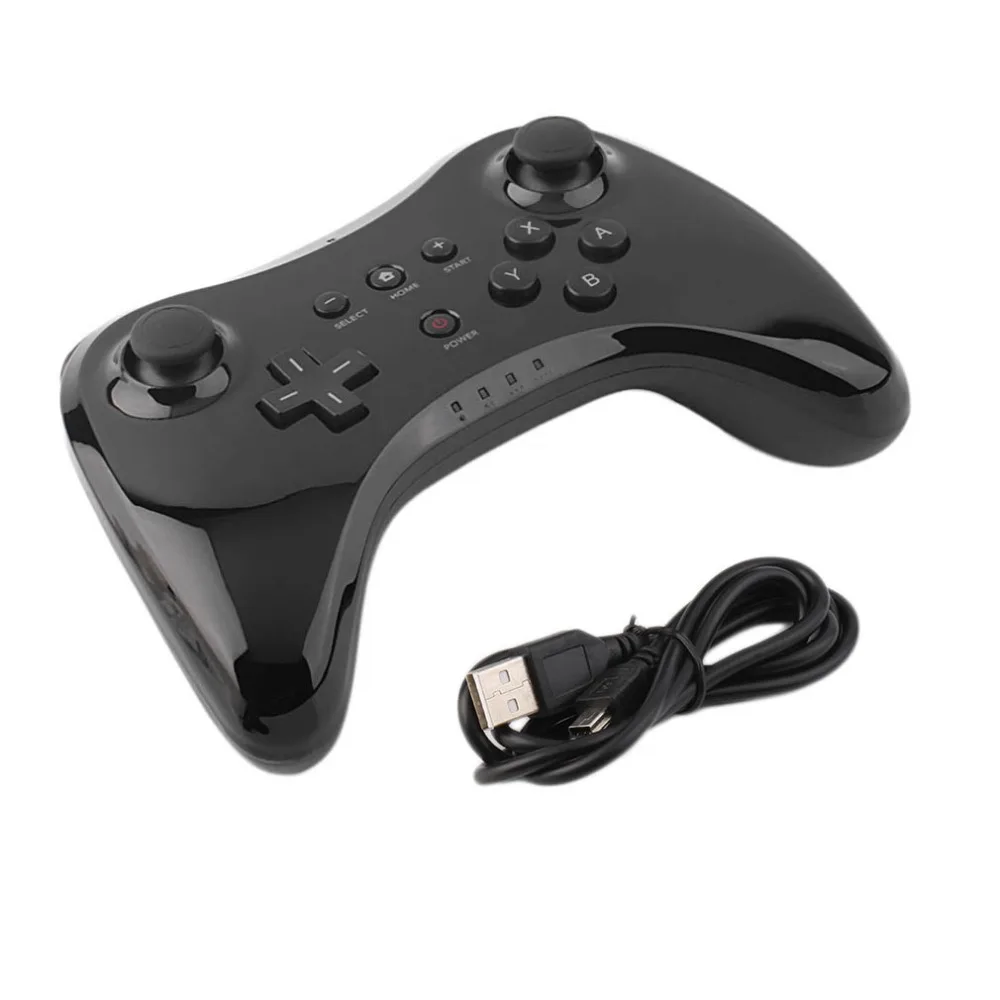 Wii U Pro Controller Gamepad  Wii U Pro Controller Bluetooth - Nintend Wii  U Pro - Aliexpress