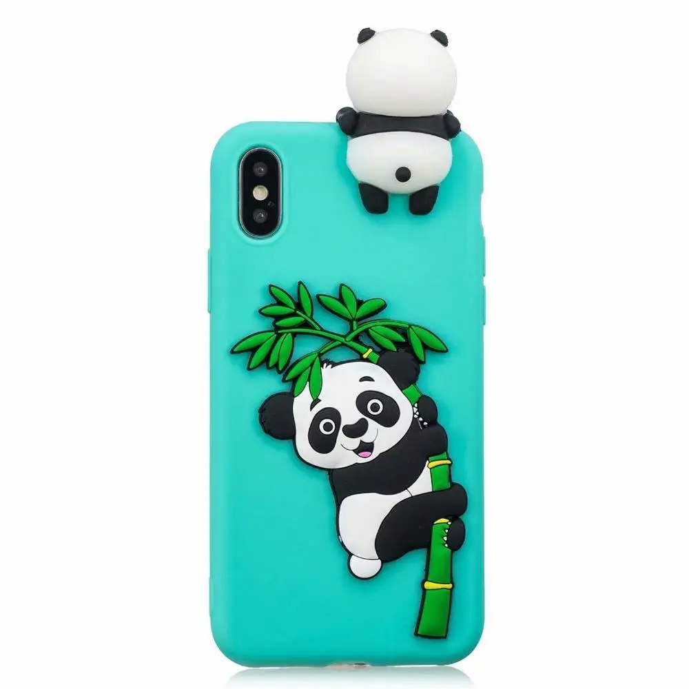 3D мультфильм панда чехол для huawei P30 Lite mate 20 pro Nova 3i Y3 Y5 2018 Y9 Y7 P Smart 2019 Honor 10