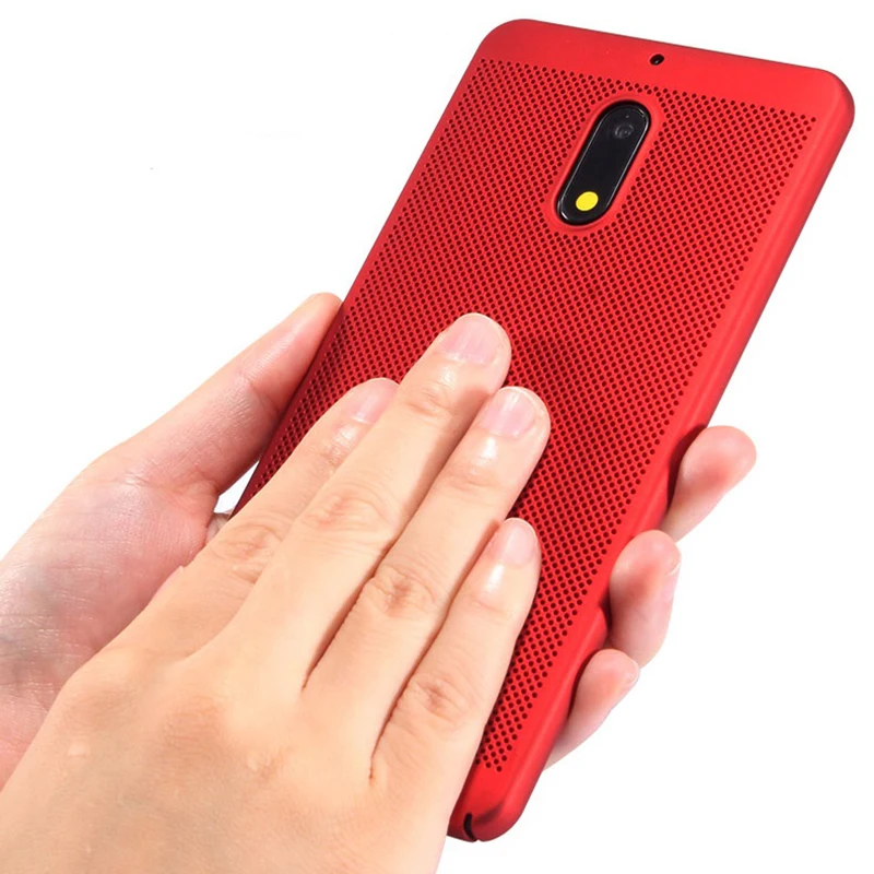 Hollow Protective Case For Nokia 7 8 5 6 2 3 2018 Thin Back Cover Sirocco Ultra Heat Dissipation Capas Bumper Housing |