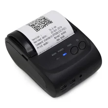 58 мм Bluetooth Термальный чековый принтер Карманный принтер POS Термальный чековый принтер адаптер США поддержка для IOS Android Windows