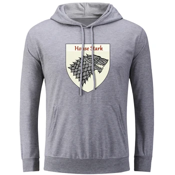 

Game of Thrones House Stark of Winterfell Direwolf Winter is Coming Unisex Hoodies Men Women Pullover Sweatshirt for Boy Girl