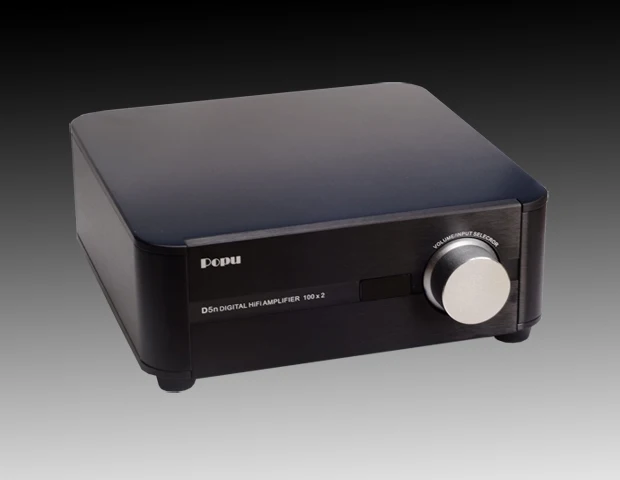 POPU D5N PWM декодирующий цифровой Hifi усилитель мощности D5P обновление коаксиальный/оптический/аналоговый/пульт дистанционного управления 24 бит 192 кГц 100 Вт* 2