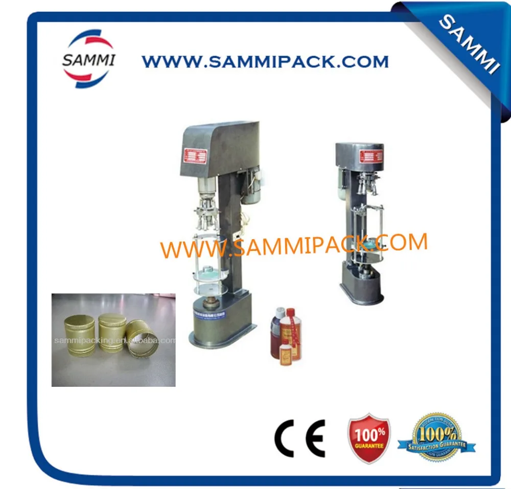 

JGS-980 Aluminium screw capping machine for cap diameter 20-35mm