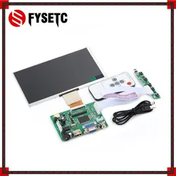 7-дюймовый Raspberry Pi 3 Модель B + ЖК-дисплей TFT Дисплей 1024*600 50pin Экран + диск Совета HDMI VGA + пульт Управление для Raspberry Pi 3