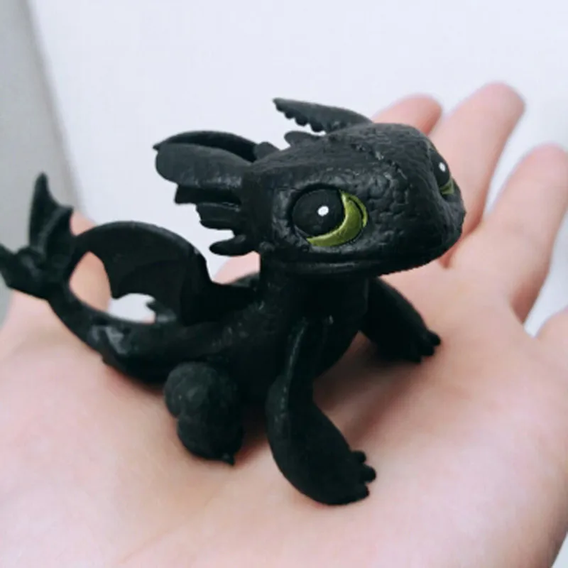 

8pcs/set How to Train Your Dragon night fury Toothless Deadly Nadder Gronckle Hideous Zippleback action figure Toy For Children