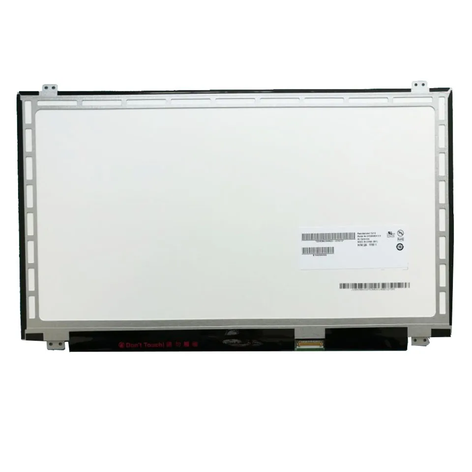 

B156XW04 V.8 New 15.6" Slim eDP Panel WXGA HD LED Glossy LCD 30 Pin Tested Replacement