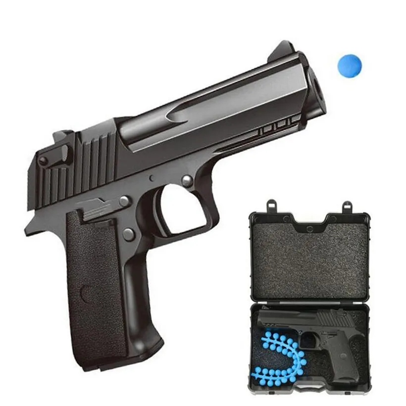 

Hot Sell Alloy Mini Pistol Kids Toy Gun Outdoor Game Fireable BB Soft Bomb Sniper Gun Boy Toys Christmas Gifts