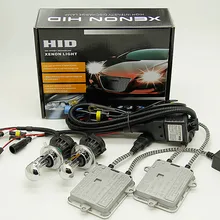 H4 Hid комплект 55 Вт H13 H4-3 H13 9004 9007 Высокий Низкий Луч Авто головного средства ухода за кожей Шеи светильник 12В 55 Вт автомобильный ксеноновый светильник