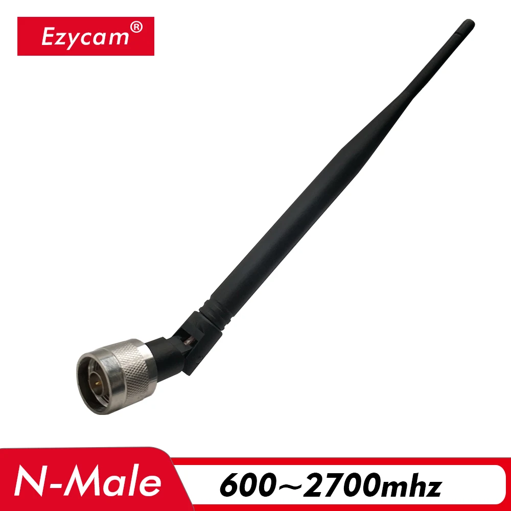 

Indoor Whip Antenna 600~2700MHz N Male Connector 3dBi Internal Antenna for 2G 3G 4G Cell Phone Repeater Signal Booster Amplifier