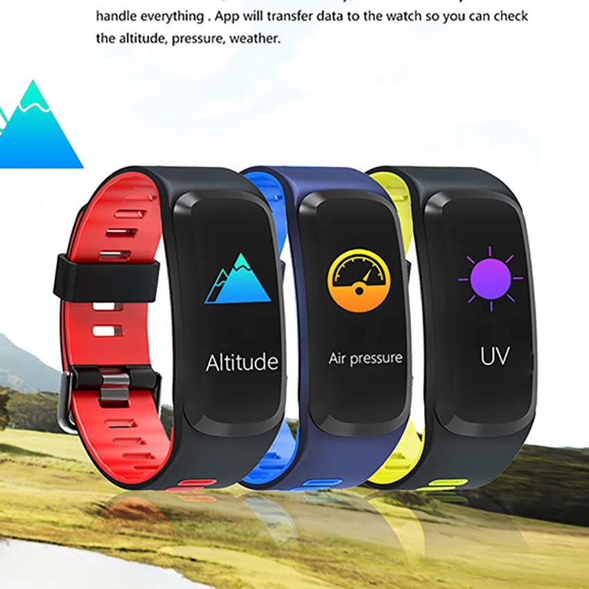 Smart Band Smart wristband Heart rate tracker Blood pressure oxygen Fitness Bracelet IP68 Waterproof Call Smart Watch