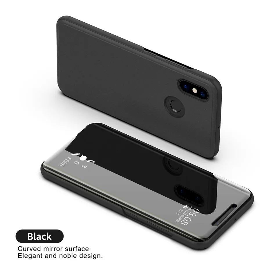 Mirror Flip Case For Xioami Redmi Note 7 5 6 pro 16