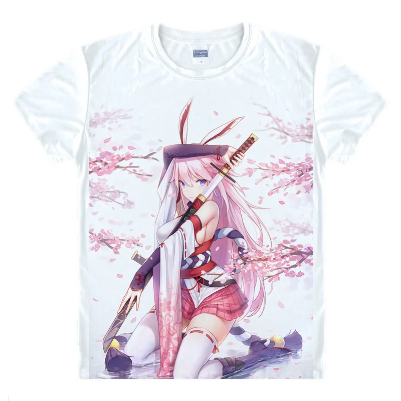 Мужская футболка Coolprint Honkai Impact 3rd Yae Sakura no Повседневная премиум класса с принтом