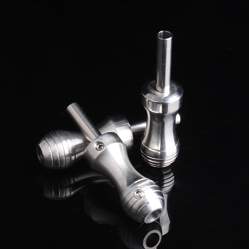 1PCS 22MMStainless Steel Tattoo Grip With Back Stem Professional Tattoo