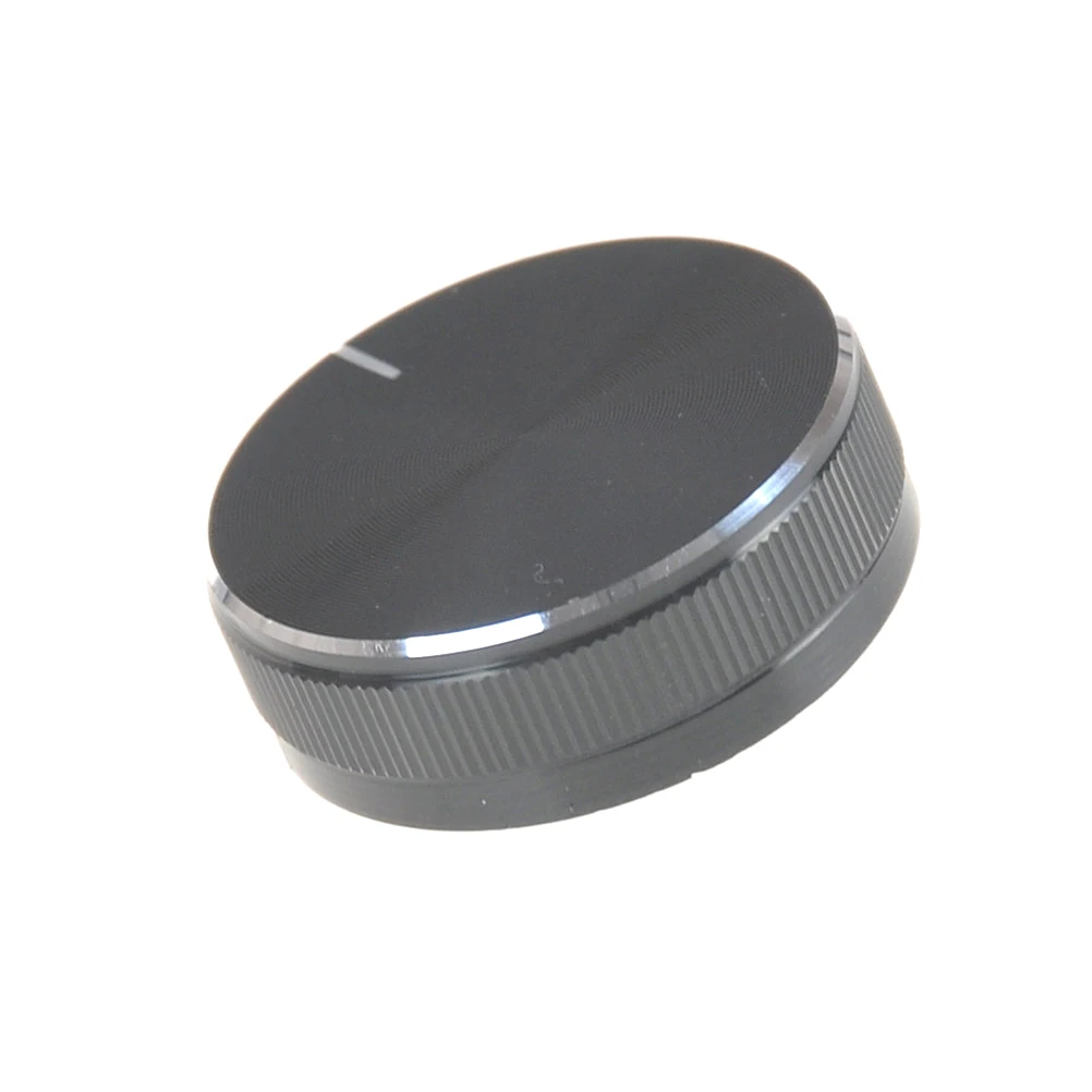 1PCS Black Aluminum Volume Control Amplifier Knob Wheelin Switches