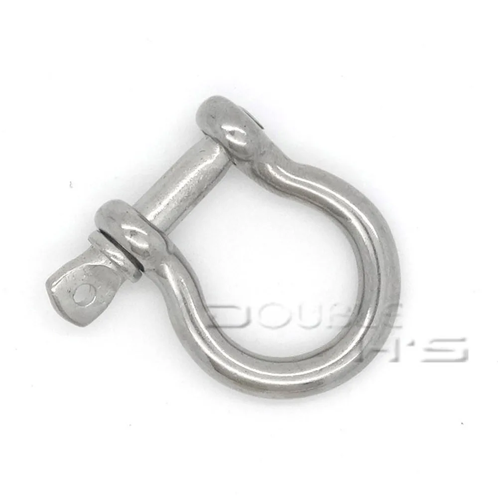 

5pcs/lot Stainless Steel D Anchor Shackle Screw Pin for Paracord Bracelet Buckle Travel Kits