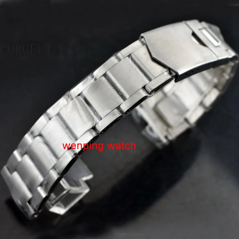 CORGEUT 22MM 316L SOLID STAINLESS STEEL BRACELET WATCH STRAP WATCHES BANDS