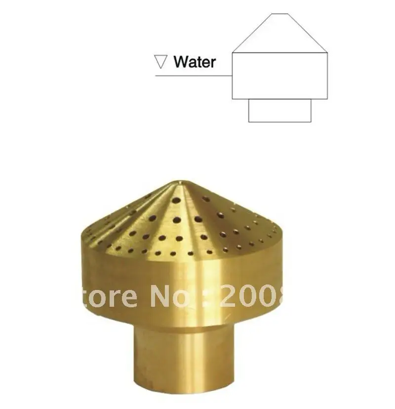 

1 1/2" Pure Brass Fireworks Fountain Nozzle.