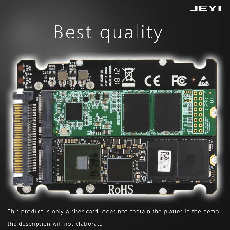 JEYI U2BOX U2 Box M.2 к U.2 SFF-8639 адаптер PCIe 2,5 'U.2 SSD PCI-E X4 X16 intel PCIe3.0 PCI-Express M-KEY b-ключ карта AHCI AI