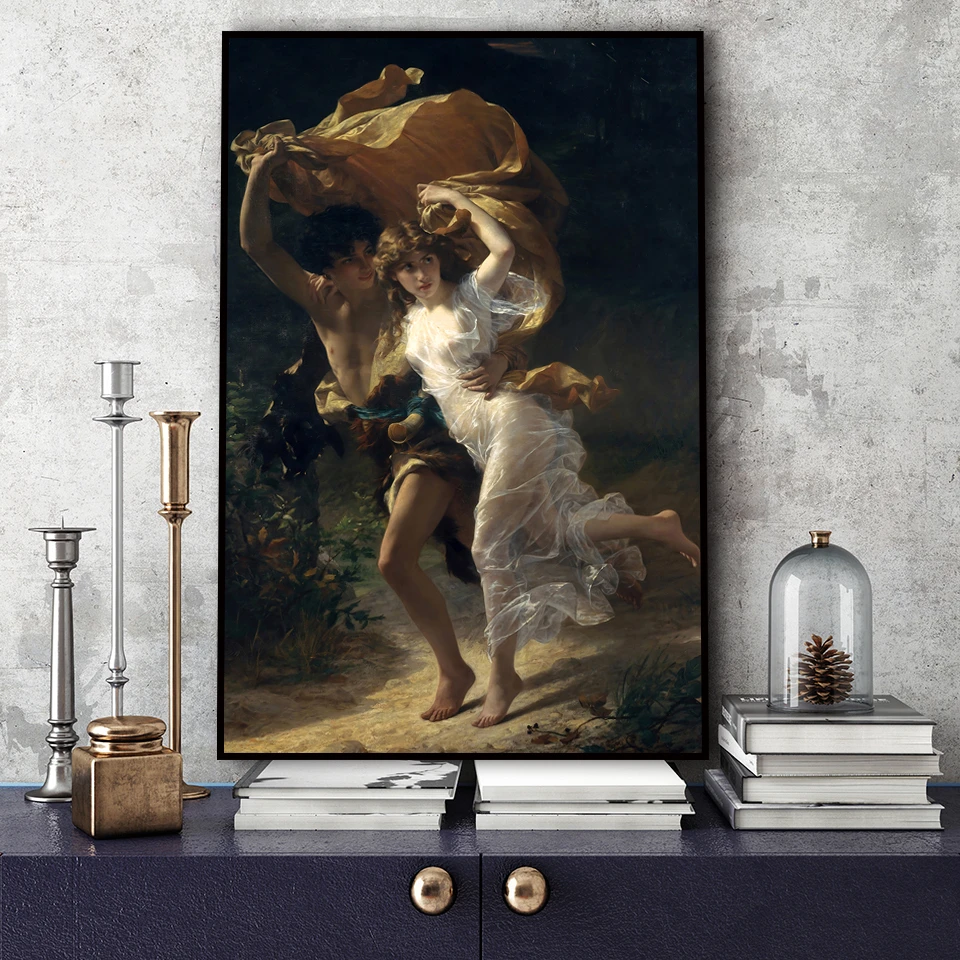 Nude oil painting HD Canvas printed Home decor painting Wall art picture poster 