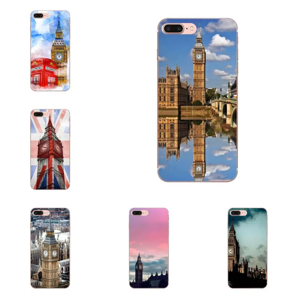 

Uk British London Big Ben Soft Mobile Phone Covers For Xiaomi Redmi Mi Note 7 8 9 SE Pro Lite Go Play
