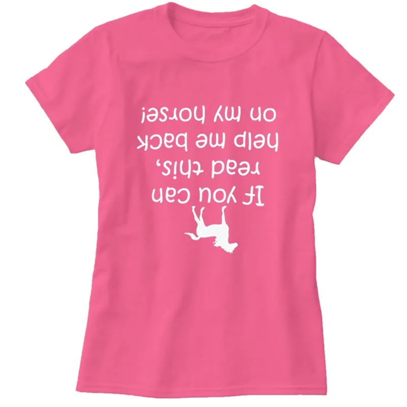 Женские футболки Tumblr забавные Harajuku Horse одежда в стиле панк футболки для женщин Винтажная Футболка BTS женские топы - Цвет: Pink