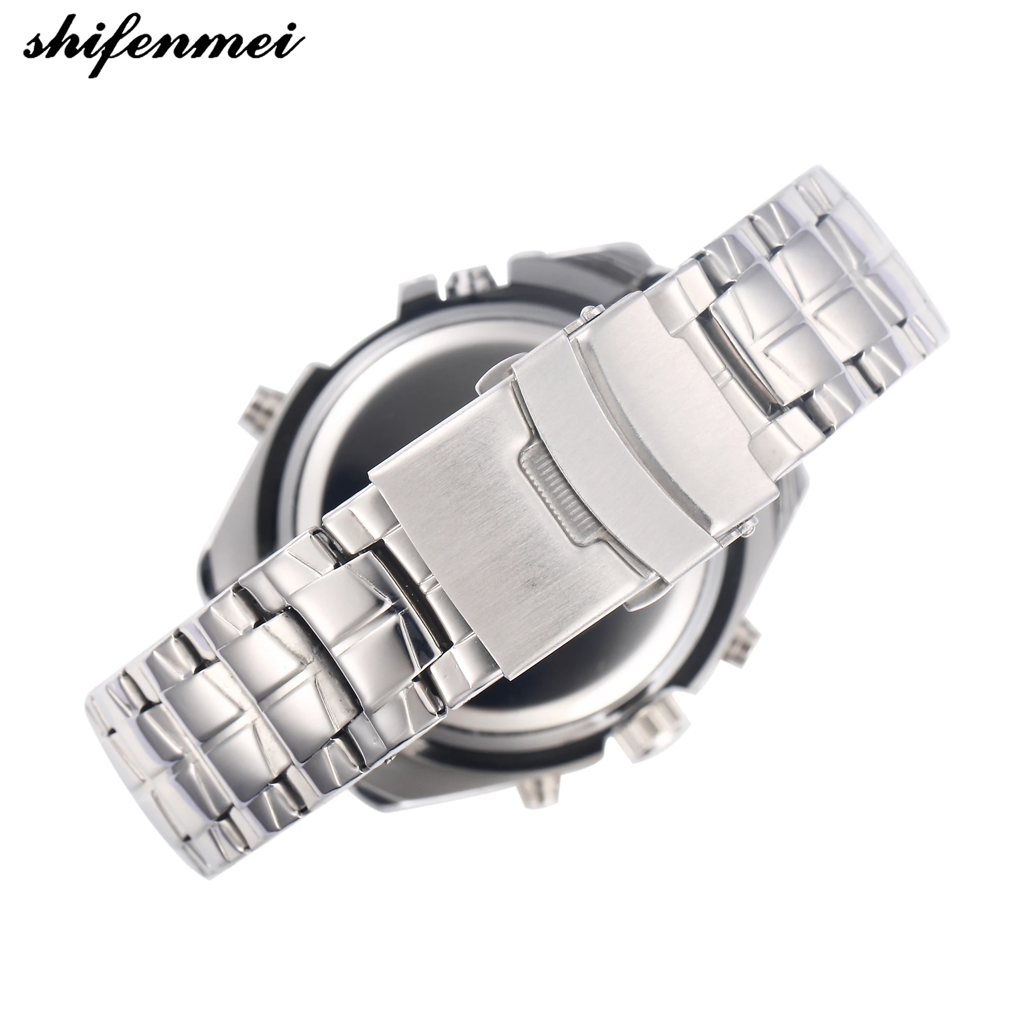 Мужские наручные часы shifenmei Новые Роскошные военные водонепроницаемые