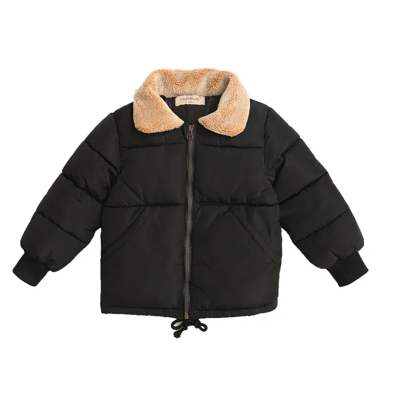 ActhInK جديد الفتيان القطن مبطن سستة معطف العلامة التجارية الفتيات الشتاء الصوف معطف الأطفال الشتاء الحرارية ستر الفتيان الثلوج التزلج معطف