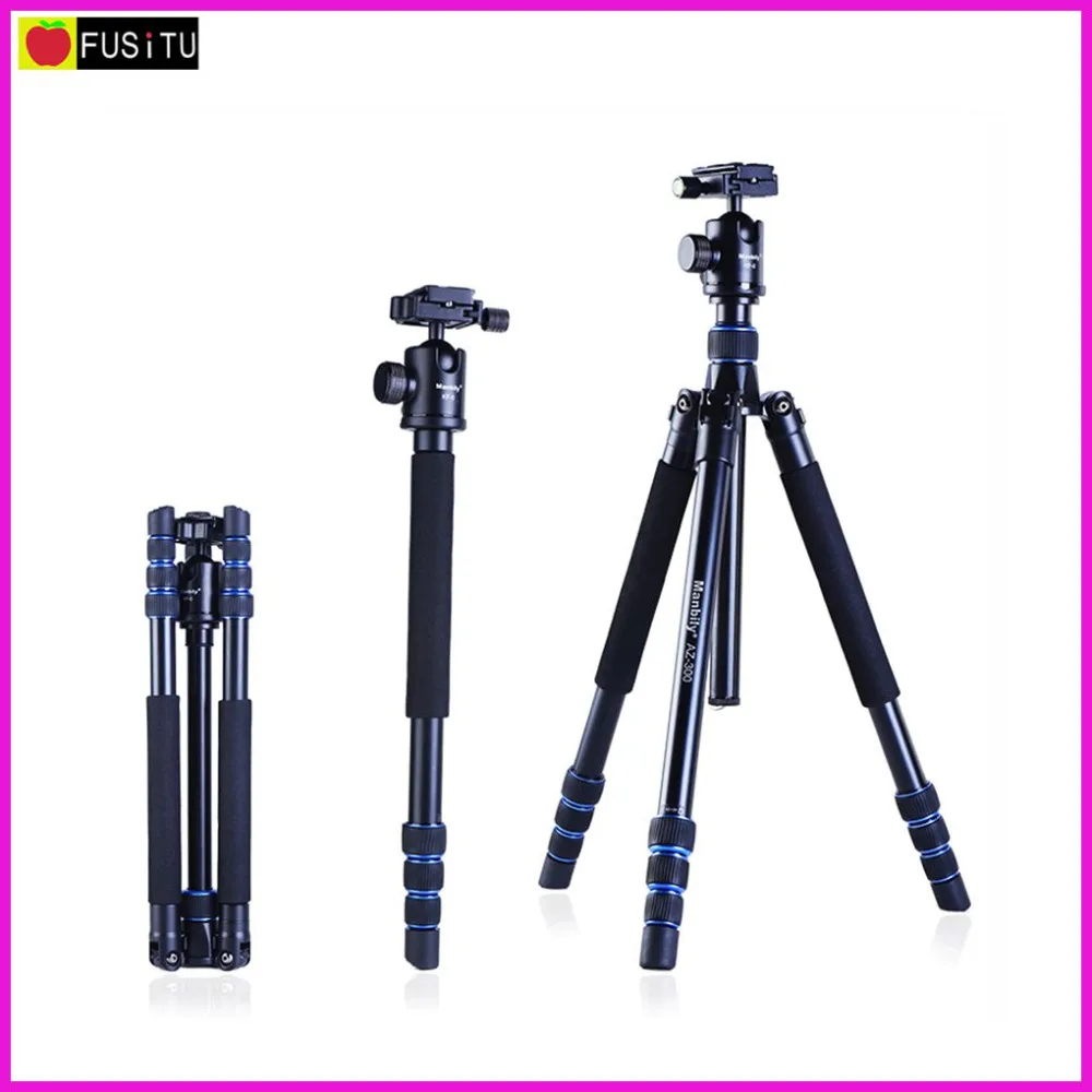 

Manbily AZ300 Professional Travel Tripod Monopod With Ball Head for DSLR SLR Camera Stand
