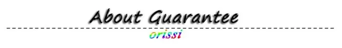 A-about guarantee