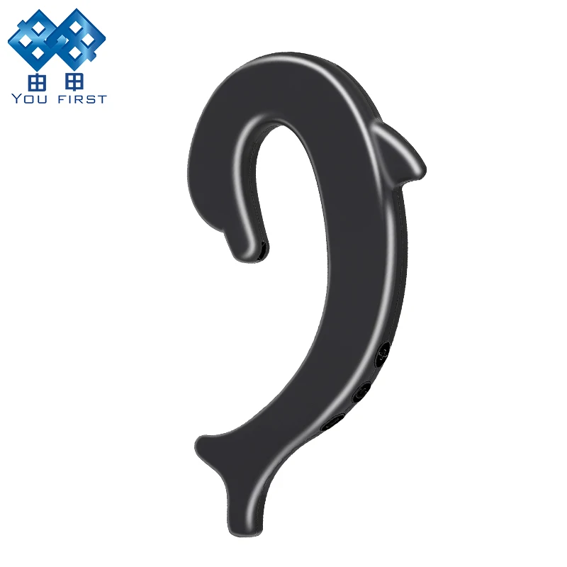 

YOU FIRST Vogue Headphones Wireless Ear Hook Bluetooth Earphone With Mic Painless Design Handsfree Headset For Mobile Phone