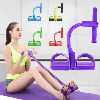 

VIP Fitness 4 Tube Resistance Bands Latex Pedal Exerciser to Brazil