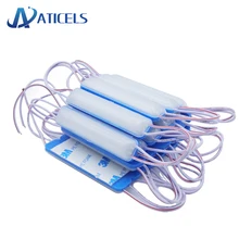 20 шт. DC 12 В COB Светодиодный модуль 2 Вт супер яркий IP65 Водонепроницаемый для наружных рекламных модулей светодиодный знак подсветка